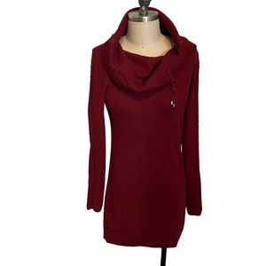 WHBM Cowl Neck Tunic Sweater Size XS